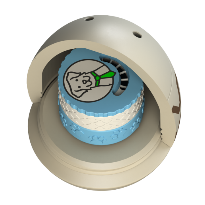 Pisanka wielkanocna - zabawka węchowa do ćwiczenia z psem scentworku