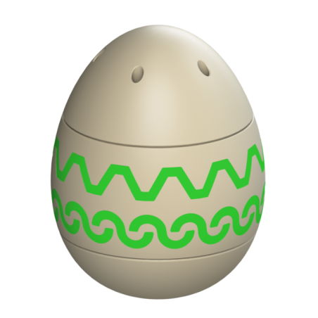 Atrapa kurzego jaja do treningów noseworkowego