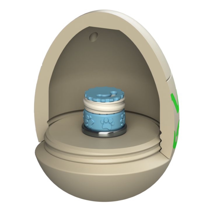 Atrapy do treningów nosework w tematyce wielkanocnej