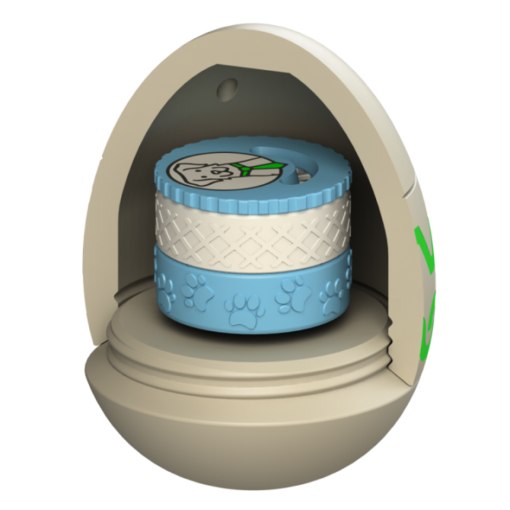 Treningi nosework w wielkanoc - atrapa jajka