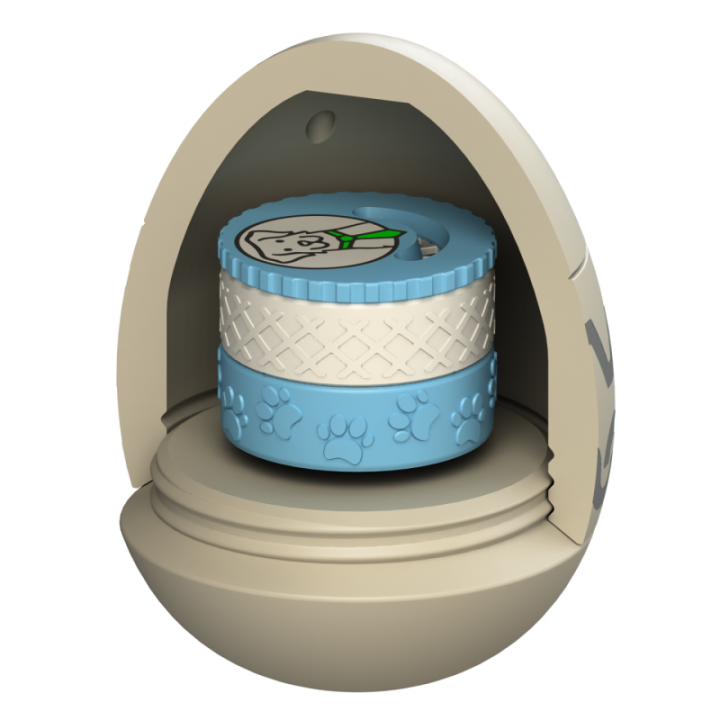 Treningi nosework w wielkanoc - atrapa jajka