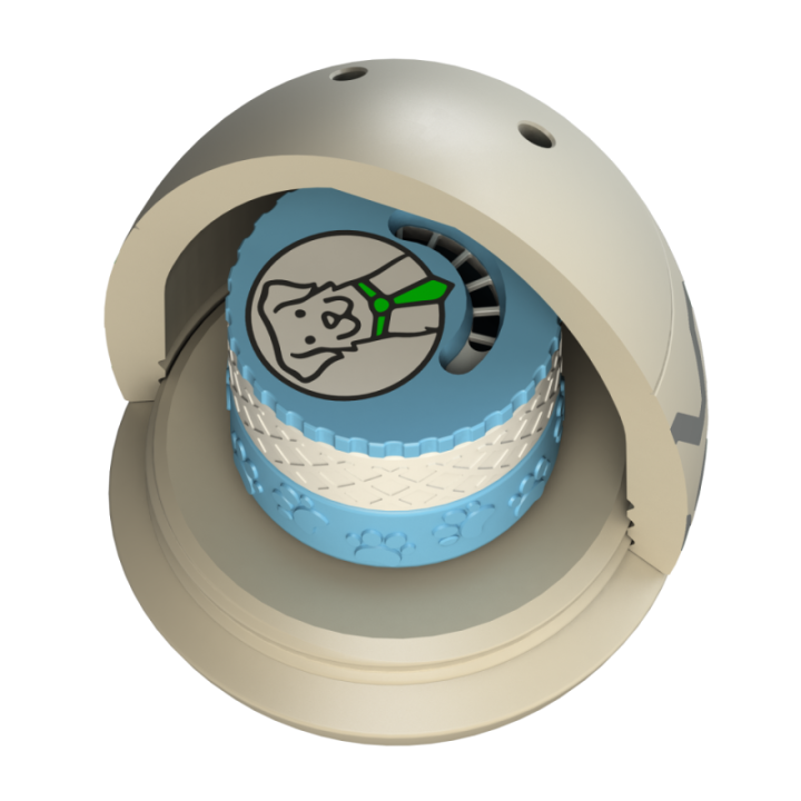 Pisanka wielkanocna - zabawka węchowa do ćwiczenia z psem scentworku