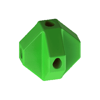 Cross connector for Fluostick system