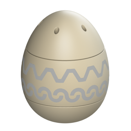 Atrapa kurzego jaja do treningów noseworkowego