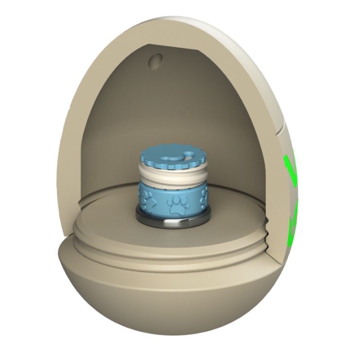 Atrapy do treningów nosework w tematyce wielkanocnej