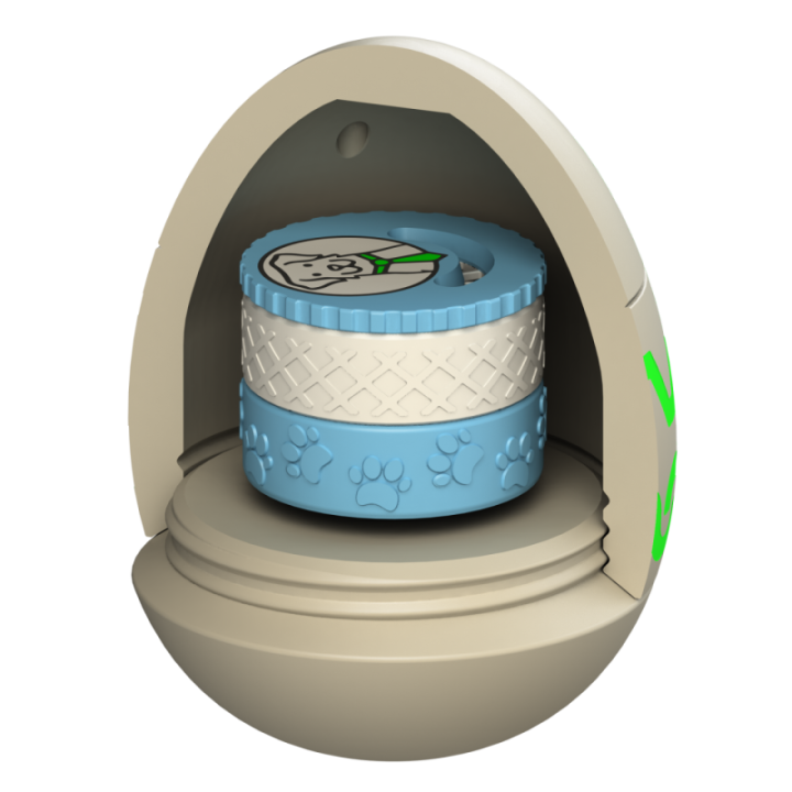 Treningi nosework w wielkanoc - atrapa jajka