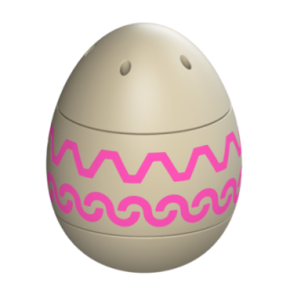Uovo di Pasqua - uovo fittizio per l'addestramento al fiuto