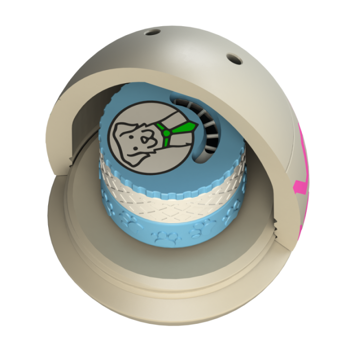 Pisanka wielkanocna - zabawka węchowa do ćwiczenia z psem scentworku