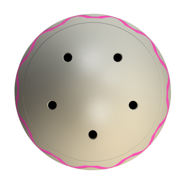 Kurze jajko - atrapa wielkanocnej pisanki do szukania zapachów