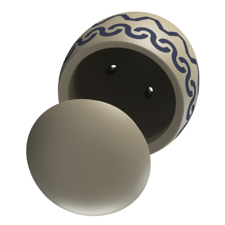 Atrapa jajka wielkanocnego do treningów węchowych w otoczeniu warsztatowym