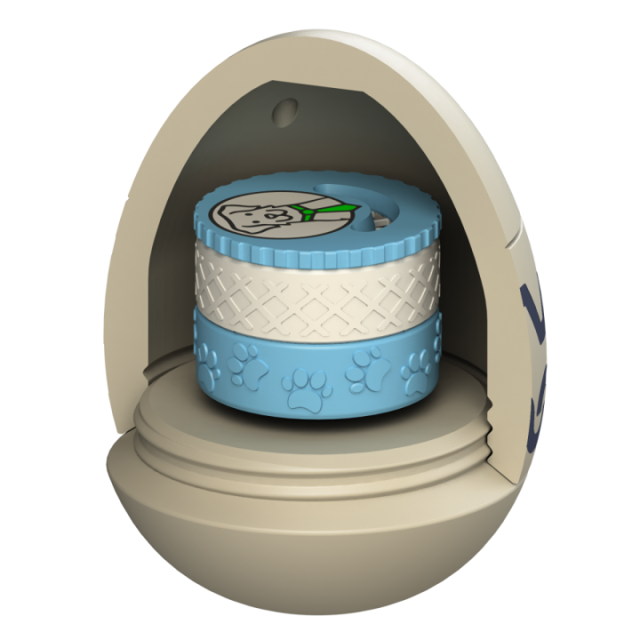 Treningi nosework w wielkanoc - atrapa jajka