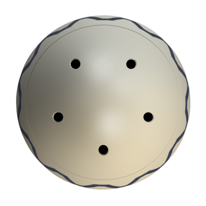 Kurze jajko - atrapa wielkanocnej pisanki do szukania zapachów