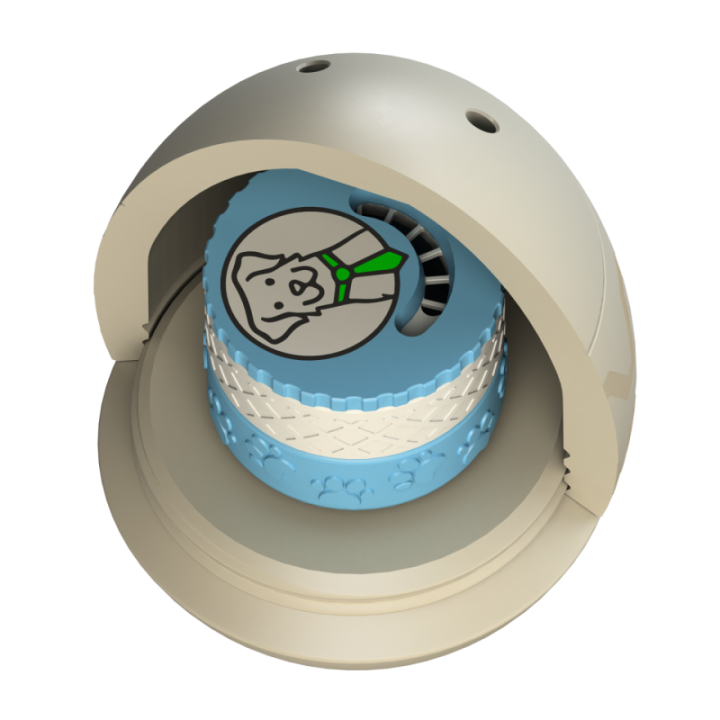 Pisanka wielkanocna - zabawka węchowa do ćwiczenia z psem scentworku