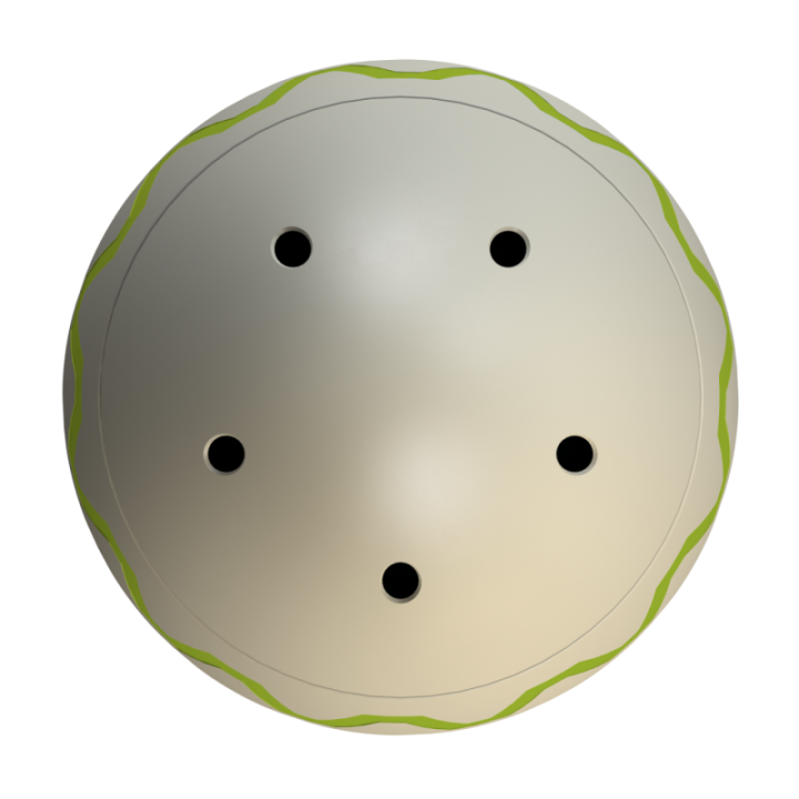 Kurze jajko - atrapa wielkanocnej pisanki do szukania zapachów