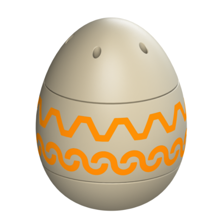 Atrapa kurzego jaja do treningów noseworkowego