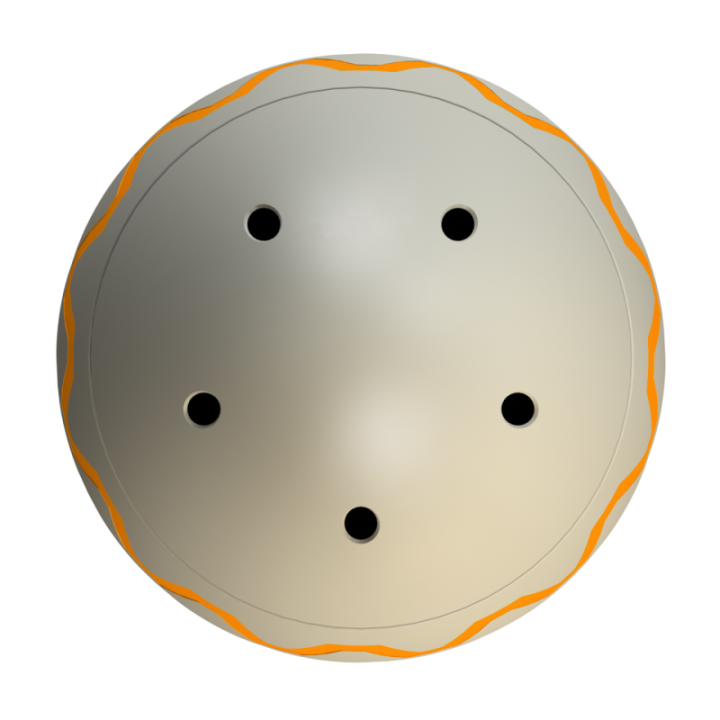 Kurze jajko - atrapa wielkanocnej pisanki do szukania zapachów