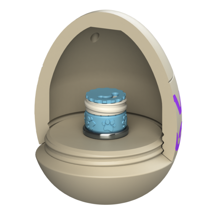 Atrapy do treningów nosework w tematyce wielkanocnej