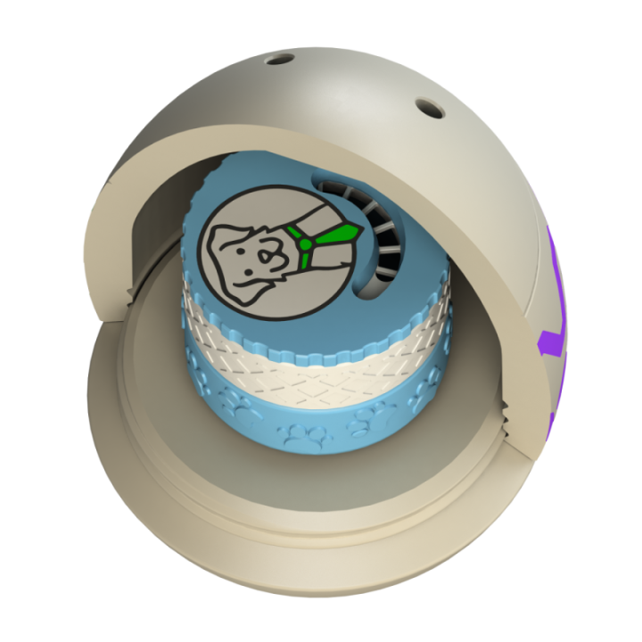 Pisanka wielkanocna - zabawka węchowa do ćwiczenia z psem scentworku