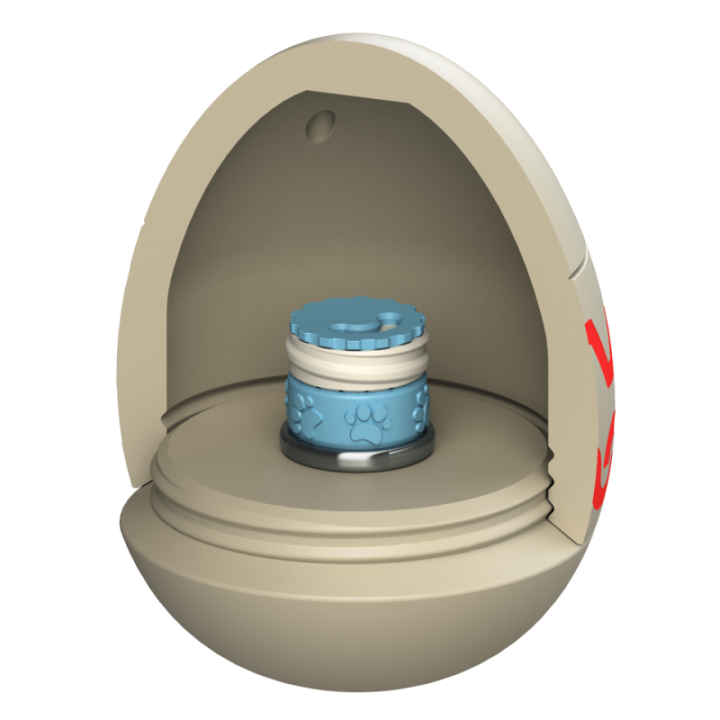 Atrapy do treningów nosework w tematyce wielkanocnej