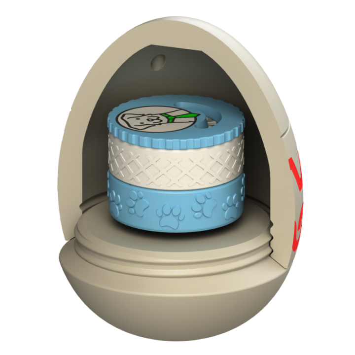 Treningi nosework w wielkanoc - atrapa jajka