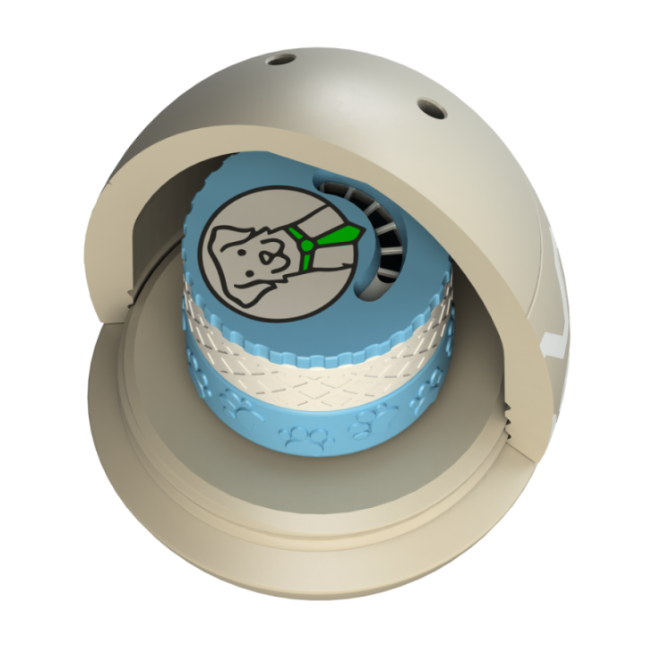 Pisanka wielkanocna - zabawka węchowa do ćwiczenia z psem scentworku