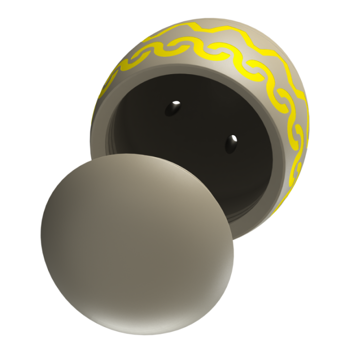 Atrapa jajka wielkanocnego do treningów węchowych w otoczeniu warsztatowym