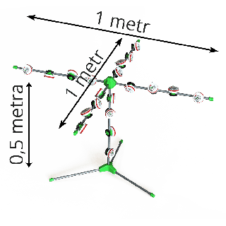 Fluostick Star - sistema modular de adiestramiento para el trabajo de la nariz
