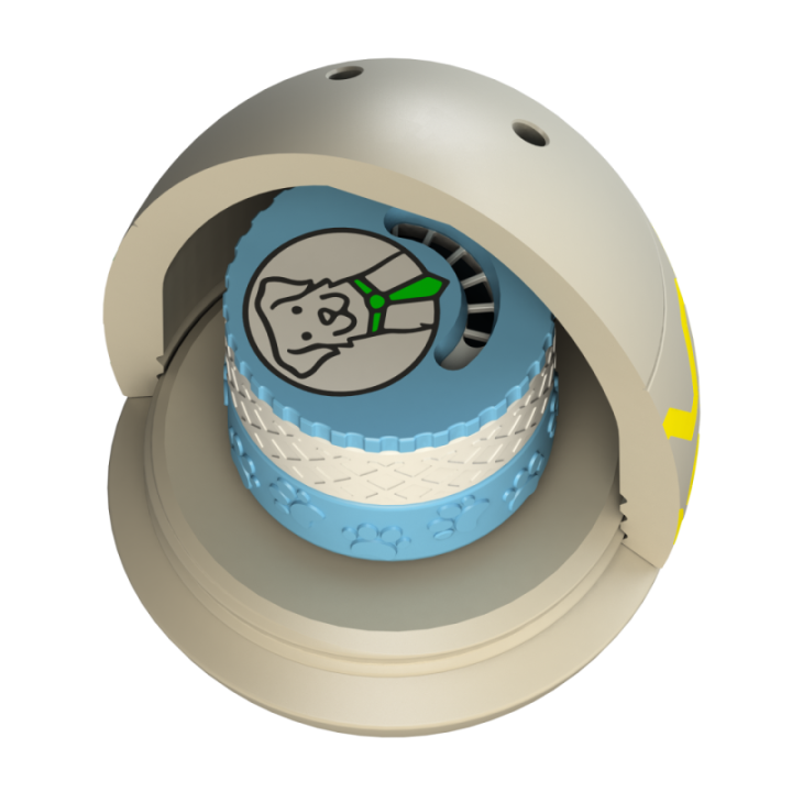 Pisanka wielkanocna - zabawka węchowa do ćwiczenia z psem scentworku