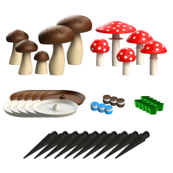 Funghi Hunting" Set for Scent Training in the Garden