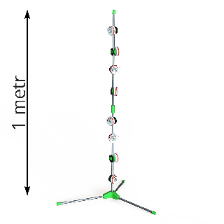 Fluostick Big Tower - modulært system for Nosework trening