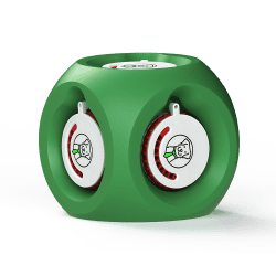 5-slot scent cube for scent training | Fluo Dog