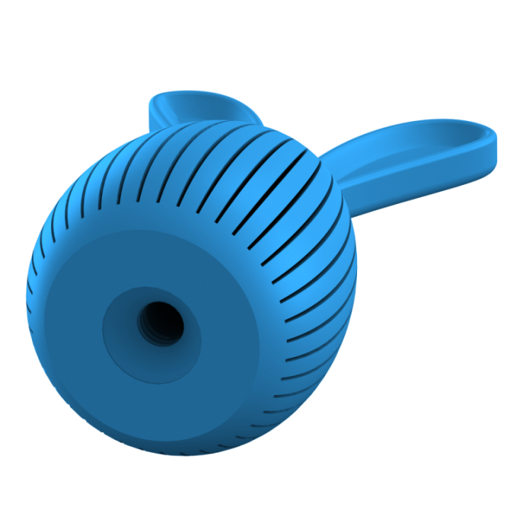 Plastikowy przyrząd do noseworku w formie figurki zająca