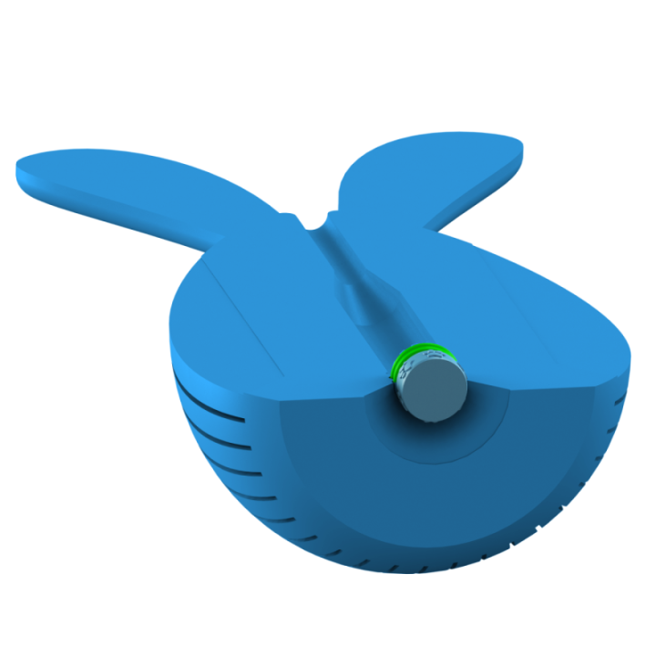 Przyrząd do noseworku z kominowym wylotem zapachu u góry