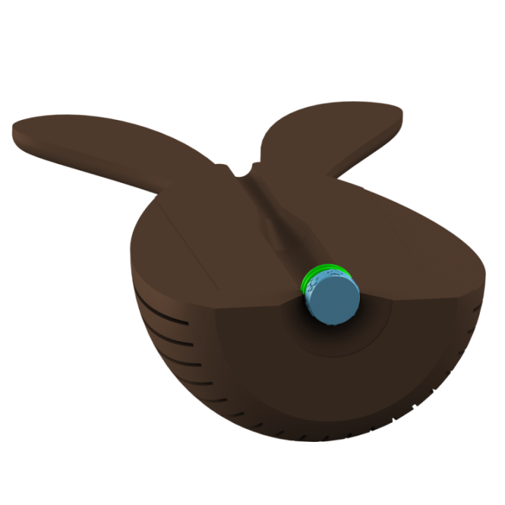 Przyrząd do noseworku z kominowym wylotem zapachu u góry