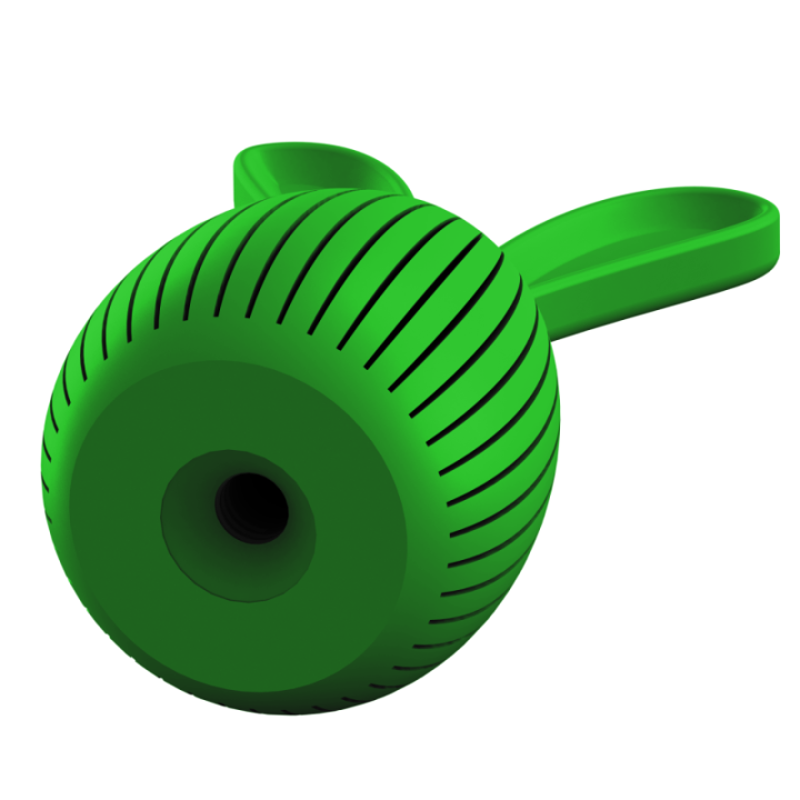 Plastikowy przyrząd do noseworku w formie figurki zająca