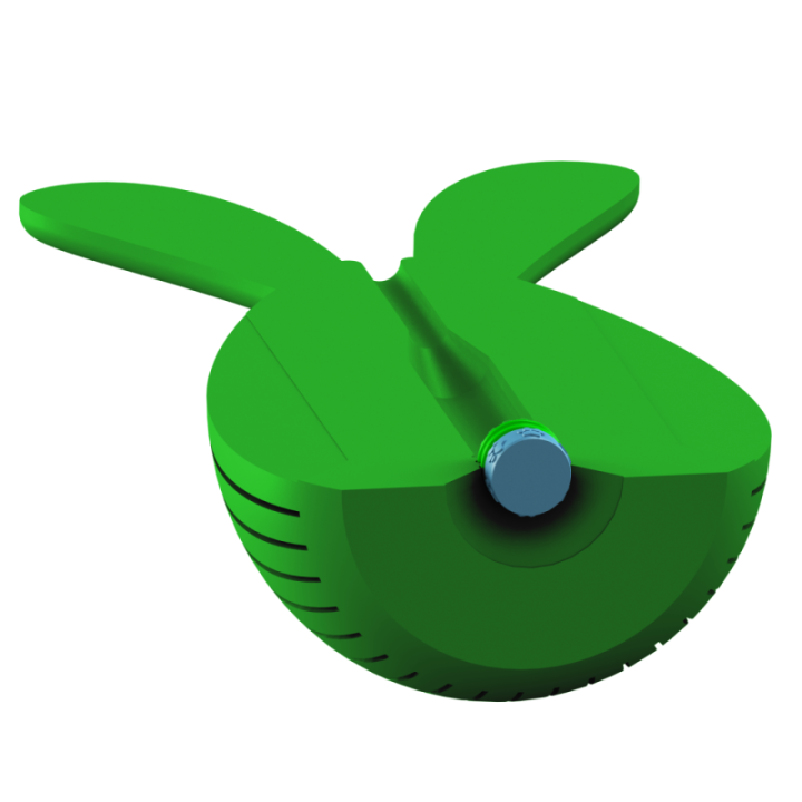 Przyrząd do noseworku z kominowym wylotem zapachu u góry