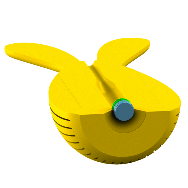 Przyrząd do noseworku z kominowym wylotem zapachu u góry