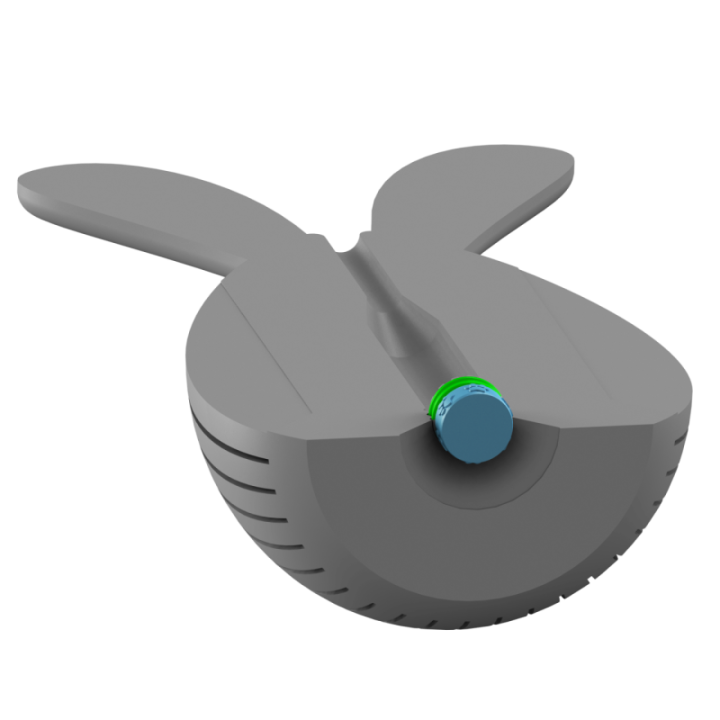 Przyrząd do noseworku z kominowym wylotem zapachu u góry