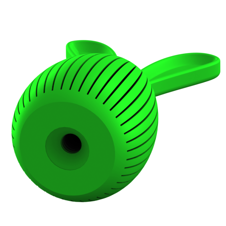 Plastikowy przyrząd do noseworku w formie figurki zająca