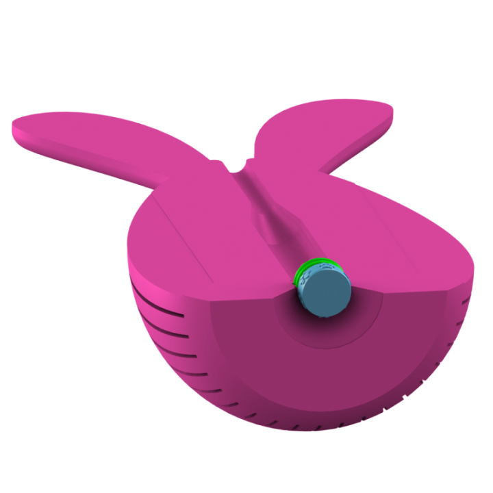 Przyrząd do noseworku z kominowym wylotem zapachu u góry