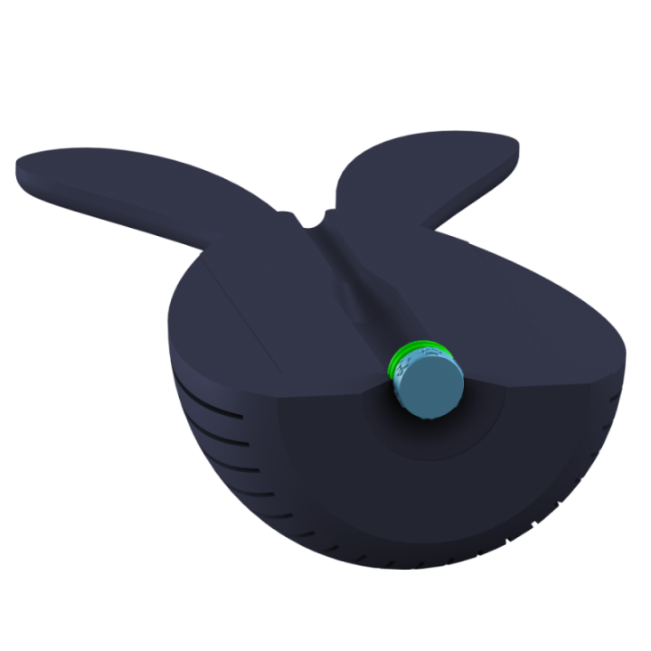 Przyrząd do noseworku z kominowym wylotem zapachu u góry