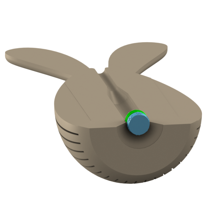 Przyrząd do noseworku z kominowym wylotem zapachu u góry