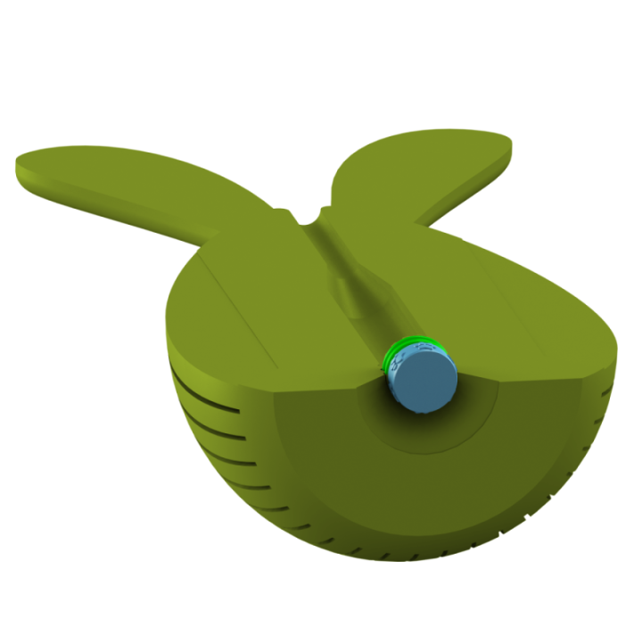 Przyrząd do noseworku z kominowym wylotem zapachu u góry