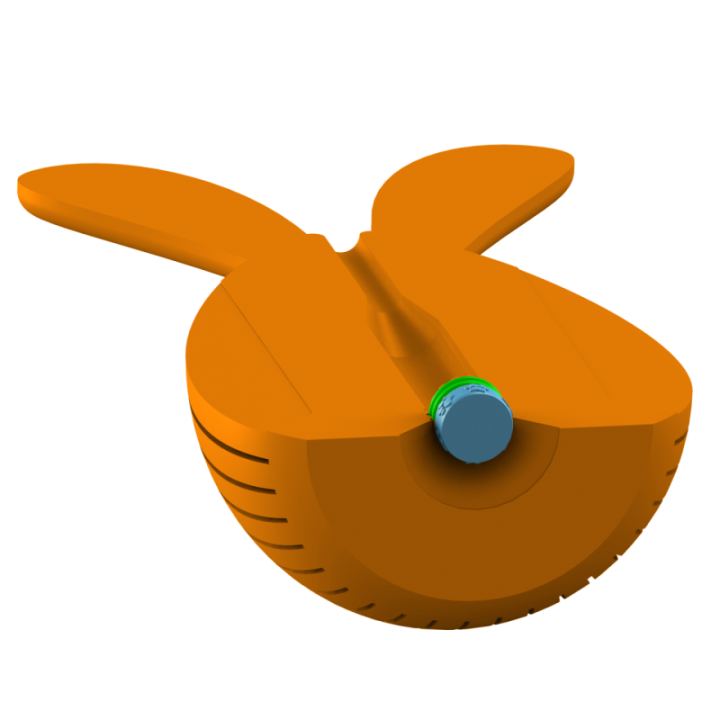 Przyrząd do noseworku z kominowym wylotem zapachu u góry