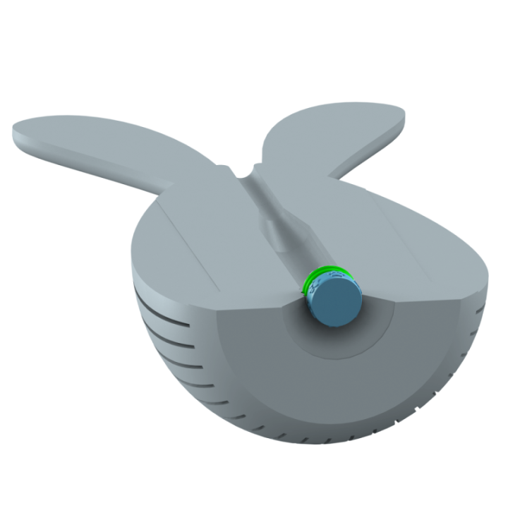 Przyrząd do noseworku z kominowym wylotem zapachu u góry