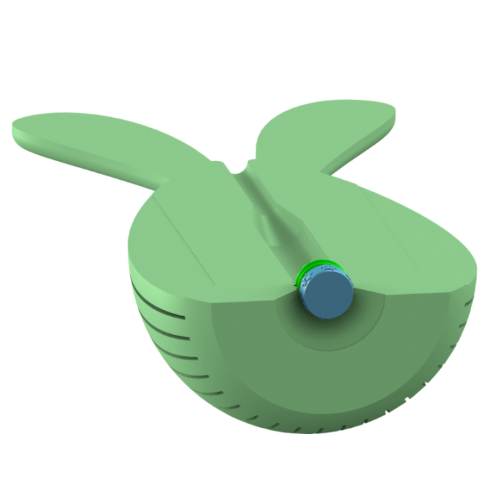 Przyrząd do noseworku z kominowym wylotem zapachu u góry