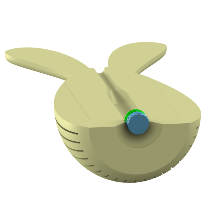 Przyrząd do noseworku z kominowym wylotem zapachu u góry