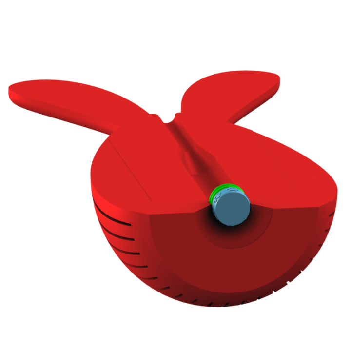 Przyrząd do noseworku z kominowym wylotem zapachu u góry