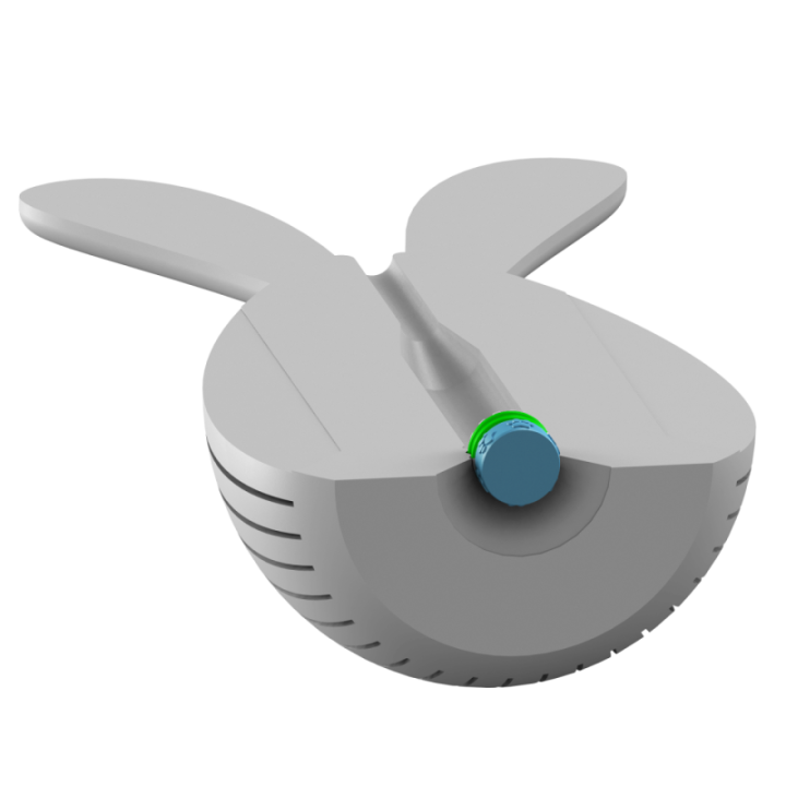 Przyrząd do noseworku z kominowym wylotem zapachu u góry