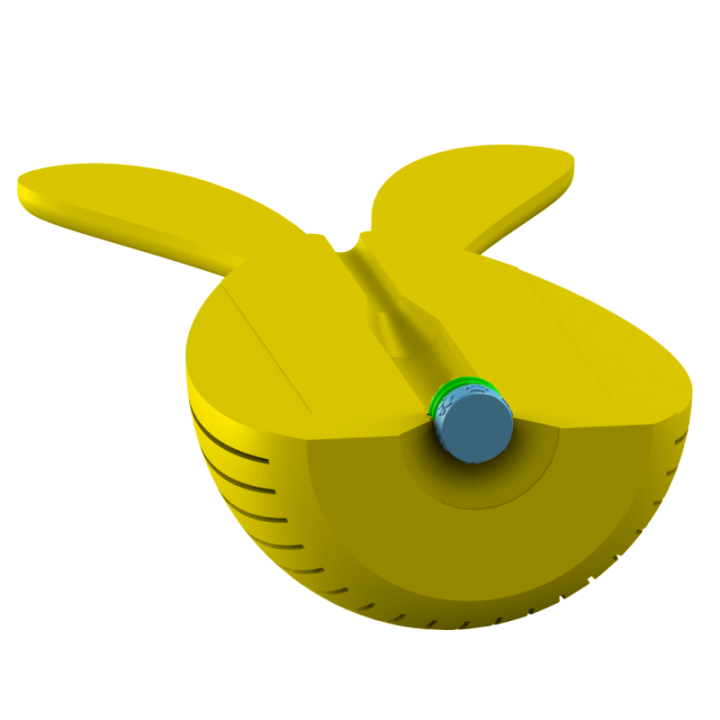 Przyrząd do noseworku z kominowym wylotem zapachu u góry